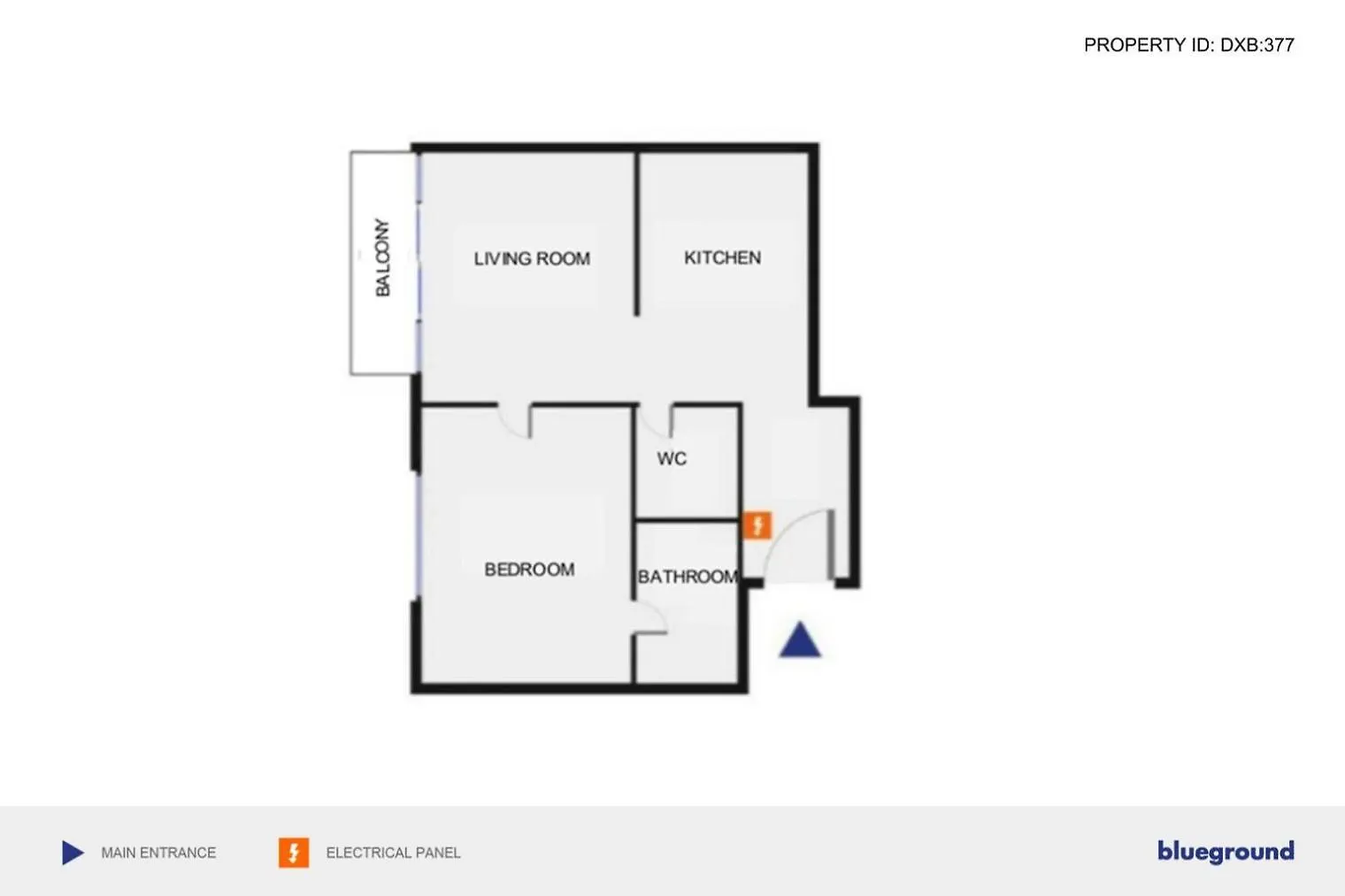 Blueground Marina Pool Gym Dxb-377 Apartment Dubai United Arab Emirates