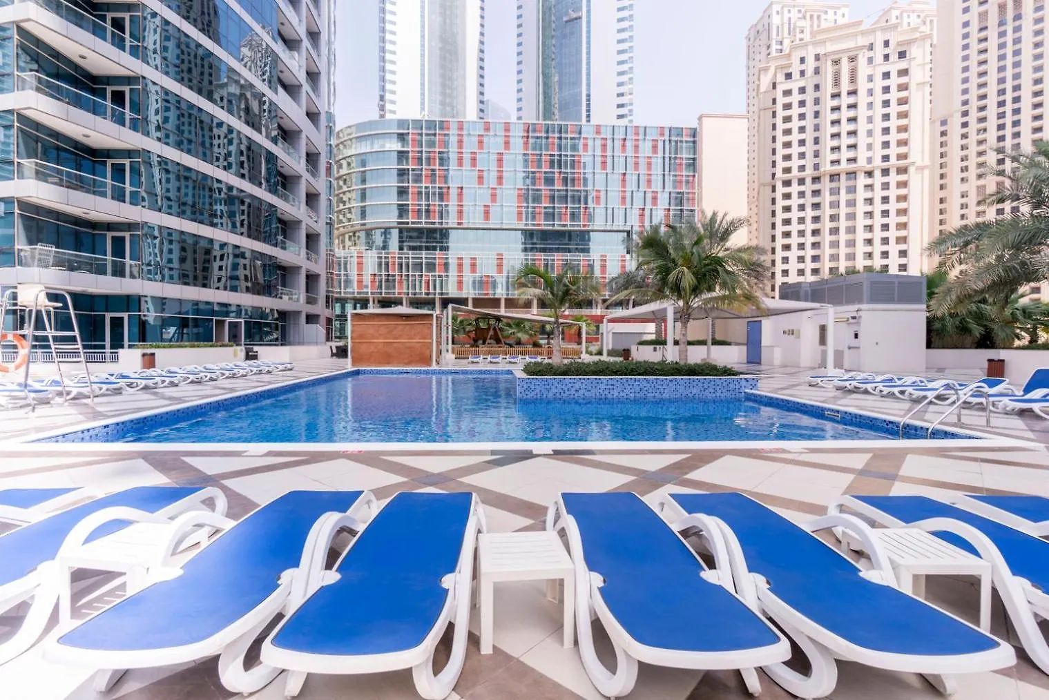 Blueground Marina Pool Gym Dxb-377 Apartment Dubai