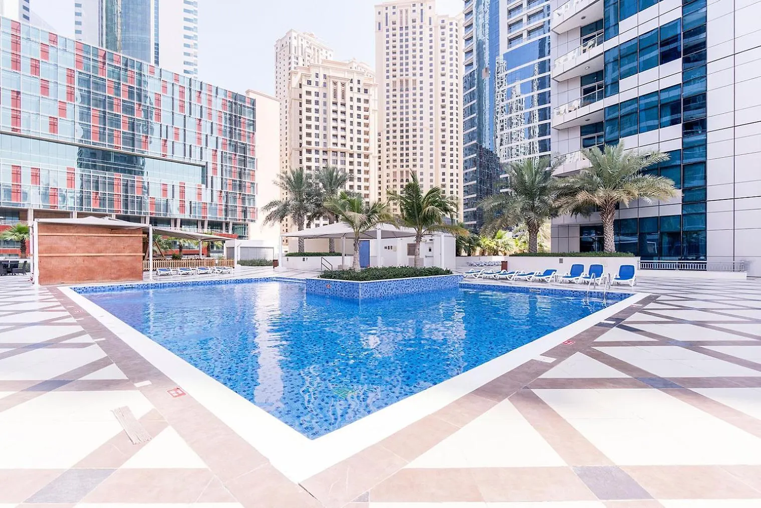 Blueground Marina Pool Gym Dxb-377 Apartment Dubai